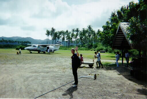 dirt runway